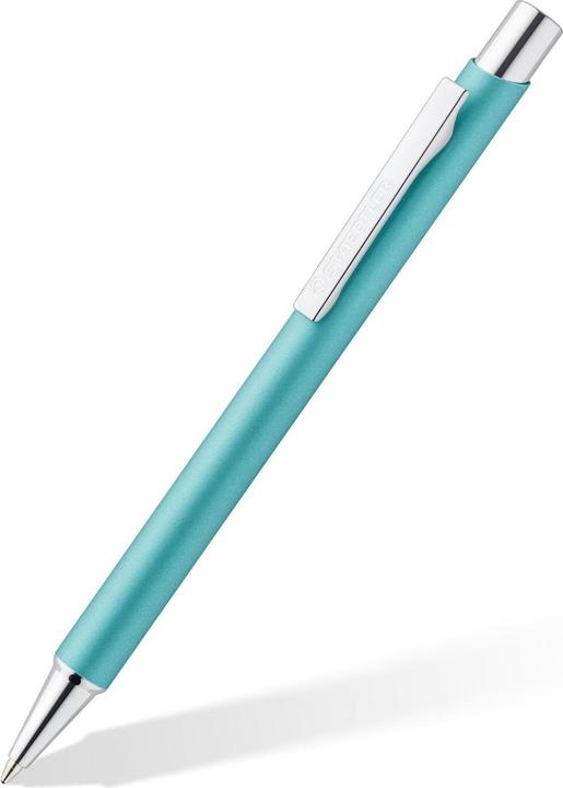 Produktbild Staedtler Druckkugelschreiber elance 421 45, pazifikblau (Pazifikblau, 1 x)