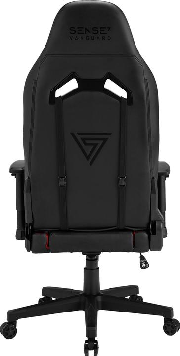Actual product image Sense Gaming chair Sense7 Vanguard Gaming Chair, Black-red