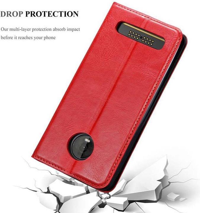 Produktbild Cadorabo Book Invisible Magnet Cover (Motorola Moto Z4)