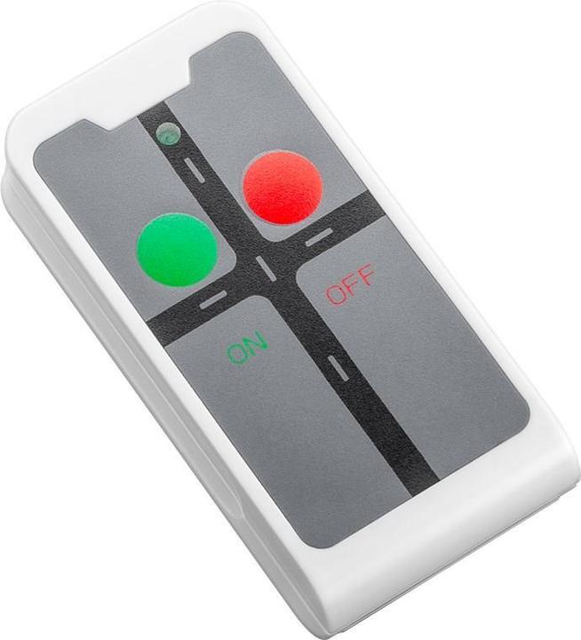 Actual product image Goobay Garden socket 2-fold with remote control (2 x, CEE 7/3, 2 m)