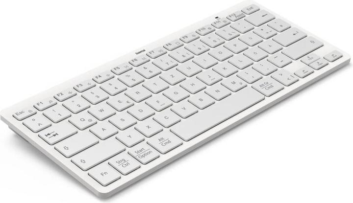 Produktbild Hama Bluetooth®-Mini-Tastatur Travel 400 für Tablets, kabellos, WS, QWERTZ DE (00125133) (DE, Kabellos)
