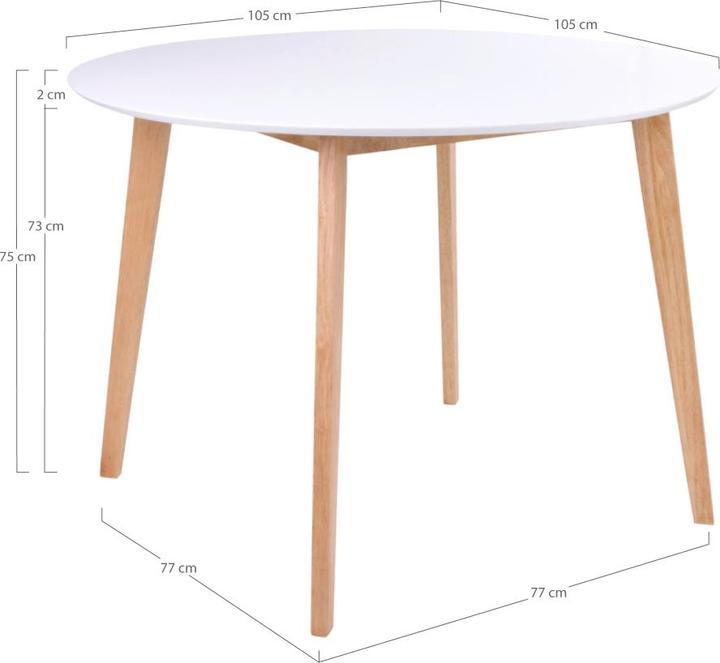 Actual product image House Nordic Vojens (105 x 105 x 75 cm)