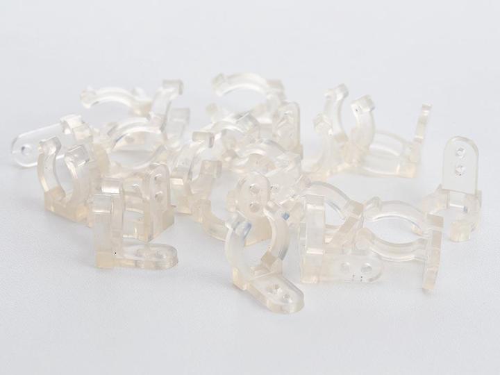 Image du produit Velleman Clips De Montage Pour Flexibles Lumineux et Flexibles Lumineux à LED - 20 pcs