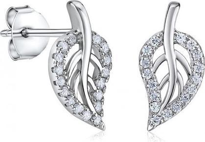 Silvego Silver earrings ELIA with zircons JJJHE0009
