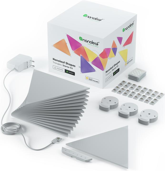 Actual product image Nanoleaf Shapes Triangles Smarter Kit 15 (80 lm)
