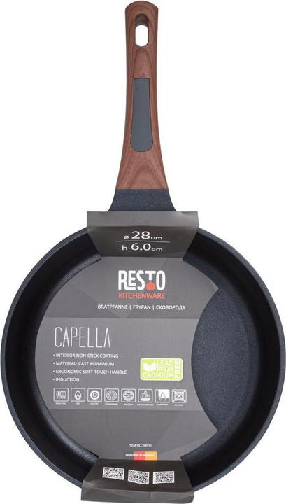 Image du produit Resto FRYPAN D28 H6.0CM/93511 (28 cm, Poêle à frire, Aluminium)