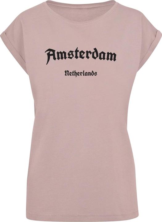 Actual product image Merchcode Ladies Amsterdam Extended Shoulder Tee - 113111 (M)