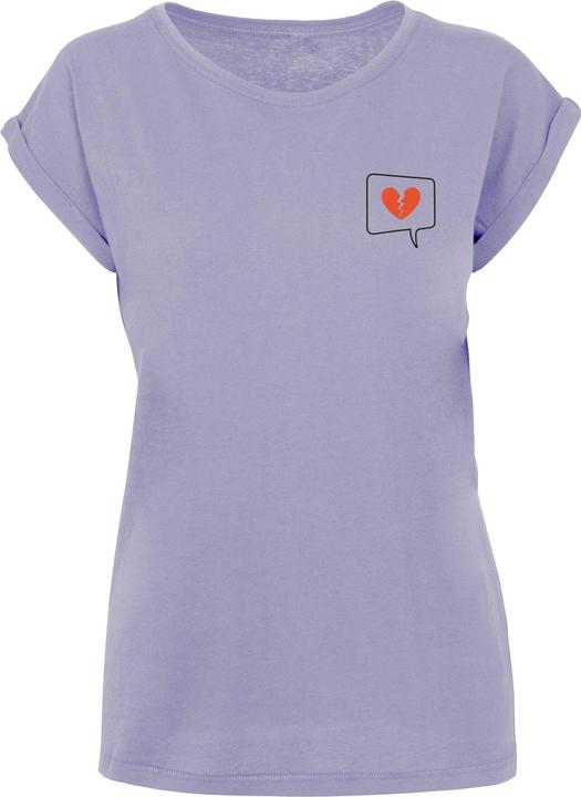 Merchcode Ladies Heartbreak Extended Shoulder Tee - 111575