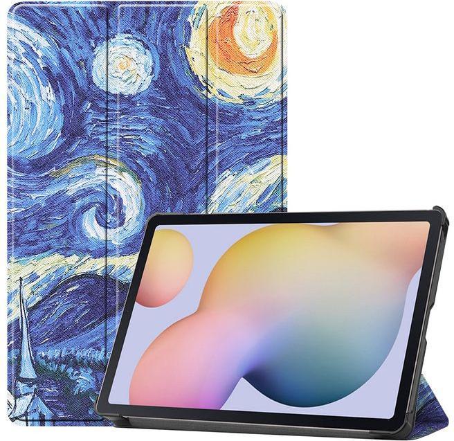 Actual product image MU Style Triple folding cover with pattern (Galaxy Tab S7)