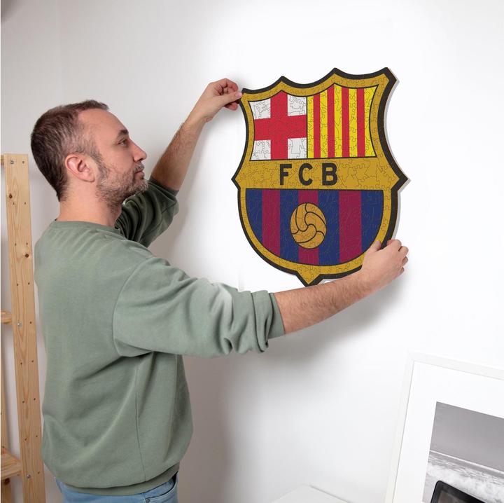 Image du produit Iconic FC Barcelone - Logo - Puzzle en bois Taille M (270 pièces) (270 pièces)