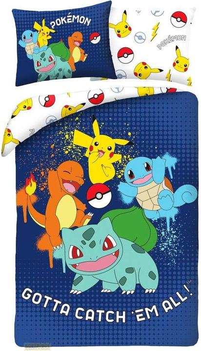 Image du produit Halantex Pokémon Bettwäsche Ver. 10 140 x 200 cm / 70 x 90 cm