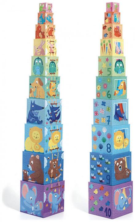 Djeco Pyramide Rainbow