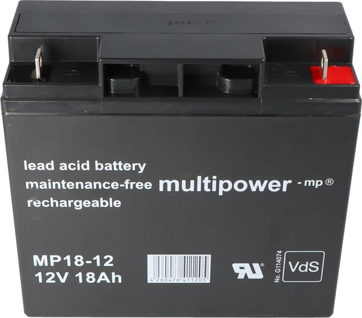 Produktbild Multipower Akku passend für den APC RBC7 Akku zum Selbstumbau, 12 Volt, 18000mAh