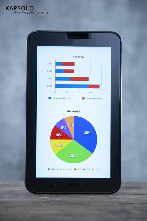 Produktbild Kapsolo 3H entspiegelnde Displayschutzfolie/filter Samsung Galaxy Tab Active 3 (1 Stück, Galaxy Tab Active 3)