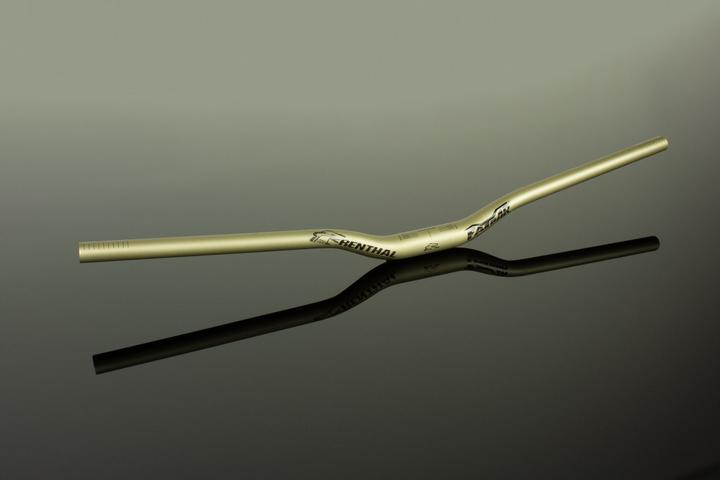 Actual product image Renthal V3 Fatbar Riser Handlebar, 31.8, 800x30mm, gold (31.80 mm)