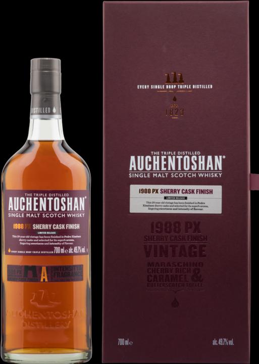 Actual product image Auchentoshan 1988 29 Year Old PX Sherry Cask Finish (Single Malt, Scotch whisky)
