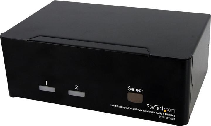 Produktbild StarTech 2 Port Dual DisplayPort USB KVM Switch