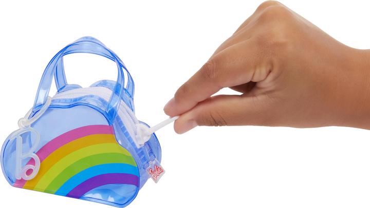 Produktbild Barbie Fashion Kleidung und Deluxe-Tasche mit Zubehör im Thekendisplay