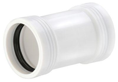 Wavin WAFIX PP skydemuffe 40mm - hvid PP