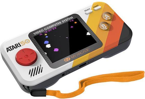Produktbild Sombo My Arcade DGUNL-7015 Atari Pocket Player Pro Handheld Portable Gaming System 100 Games