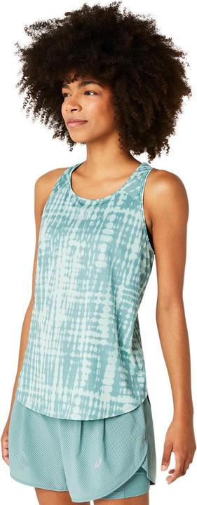 Actual product image ASICS Performance Road All Over Print Tank Ladies (L)