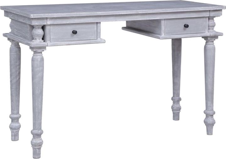 Produktbild VidaXL Mahagoniholz Massiv Schreibtisch 115x50x78cm Computertisch Bürotisch (115 x 50 x 78 cm)