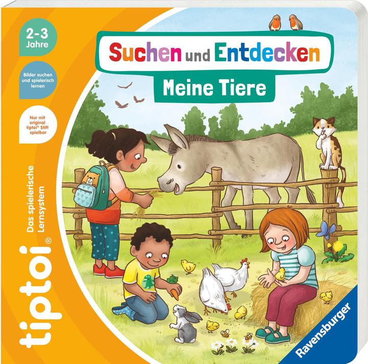 Ravensburger Suchen und Entdecken: Meine Tiere (Deutsch, Sandra Grimm, Sandra Reckers, 2024)