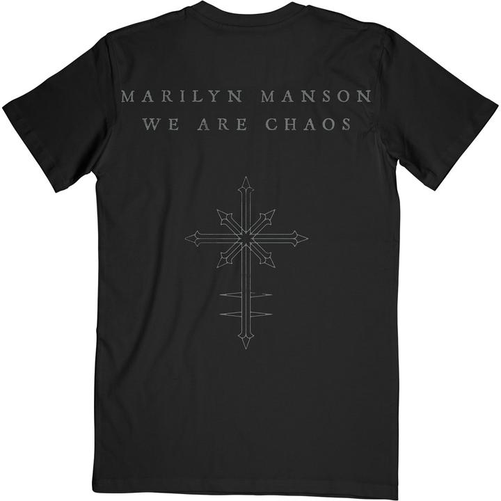 Immagine prodotto Marilyn Manson Maglietta unisex adulti We Are Chaos in cotone (XL)