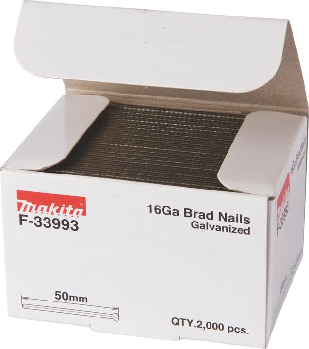 Actual product image Makita Upset head nail 1.6x50mm F33993 2000 pcs