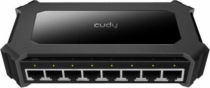 Productafbeelding Cudy GS108D netwerkswitch Gigabit Ethernet (10/100/1000) Zwart (8 Havens)