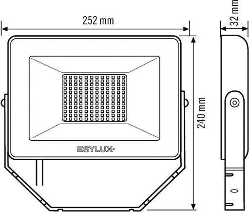 Produktbild Esylux LED-Strahler (5000 lm, IP65)