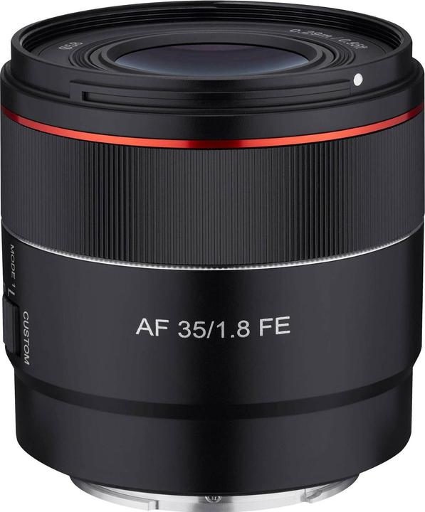 Actual product image Samyang AF 35mm f/1.8 FE (Sony E, full size)