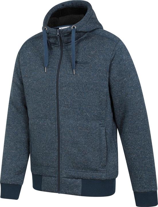 Immagine prodotto Mountain Warehouse Nevis II Felpa con Cappuccio Uomo (XS)