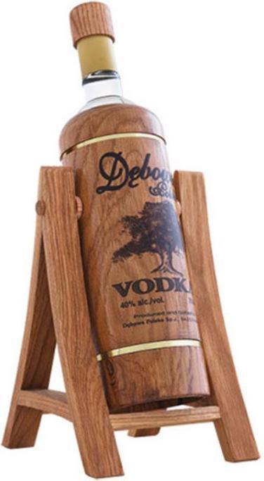 Actual product image Debowa Polska Vodka wooden bottle (1 x 100 cl)