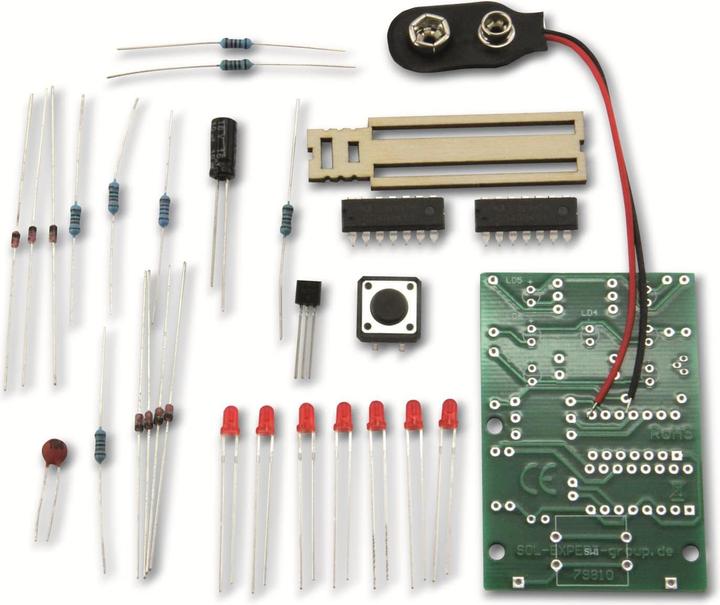 Actual product image Sol Expert Soldering Kit Electronic Cube