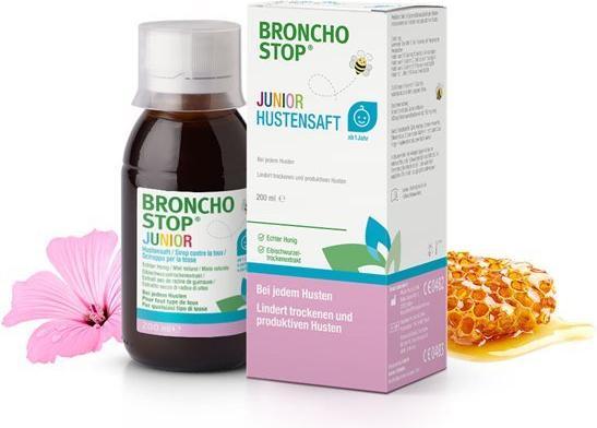 Immagine prodotto Hänseler BRONCHOSTOP Junior sciroppo per la tosse 200ml (1 Pezzo/i)