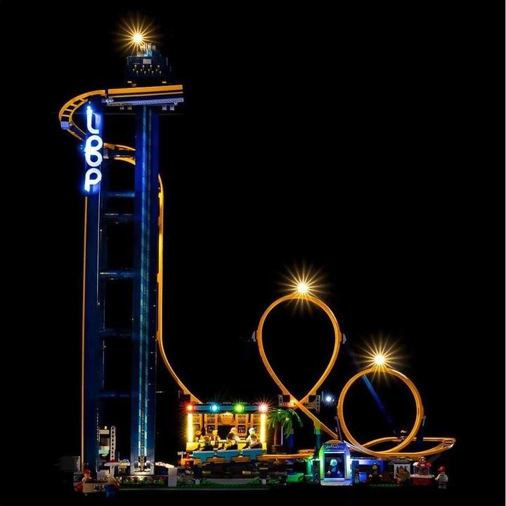 Produktbild Light my bricks LED Licht Set für LEGO 10303 Looping-Achterbahn