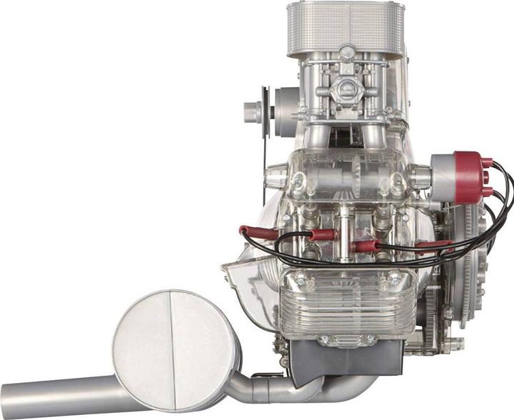 Actual product image Franzis Porsche Carrera racing engine