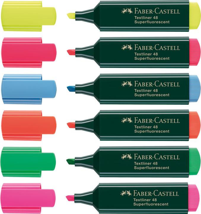 Produktbild Faber-Castell Textmarker Textliner 48 (Rosa, 5 mm, 1 x)