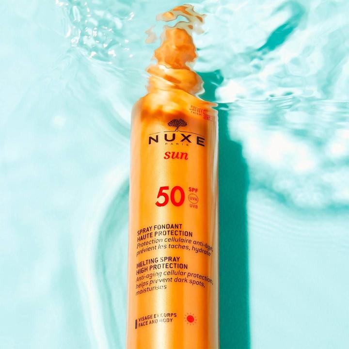 Actual product image Nuxe Sun spray face and body - High protection (Sun spray, SPF 50, 150 ml, 150 g)