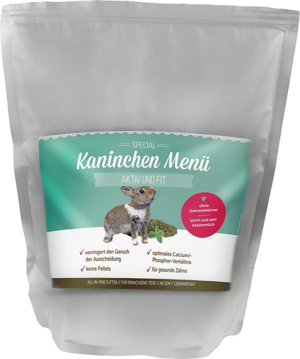 Mucki Kaninchen Menü Aktiv & Fit (2 kg, 4 x)