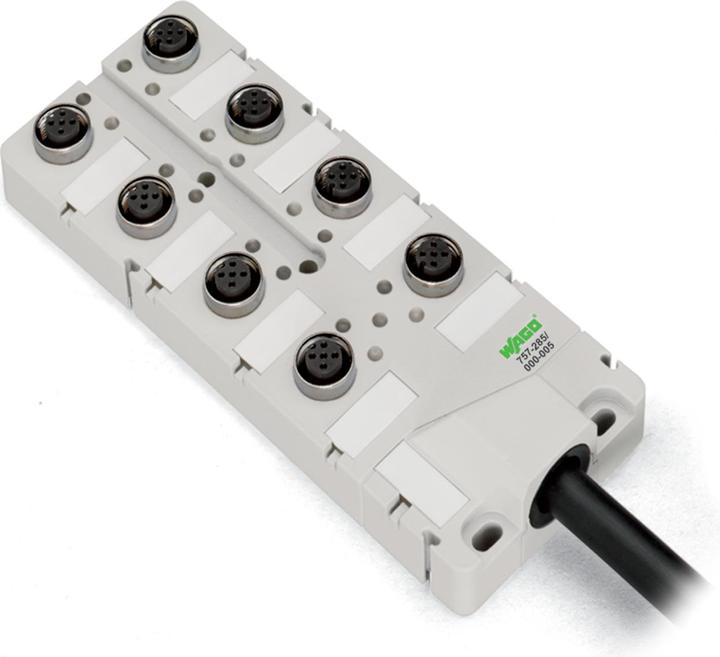 Immagine prodotto Wago Box sensore/attuatore passivo M12-Ver (Morsettiere)