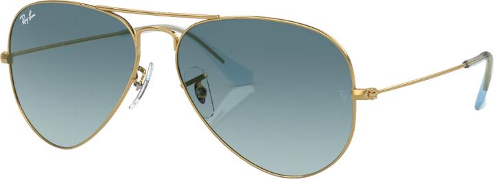 Actual product image Ray Ban Sunglasses RB3025 Golden Yellow