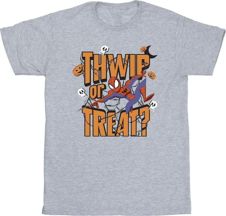 SpiderMan Thwip Or Treat TShirt (XXL)