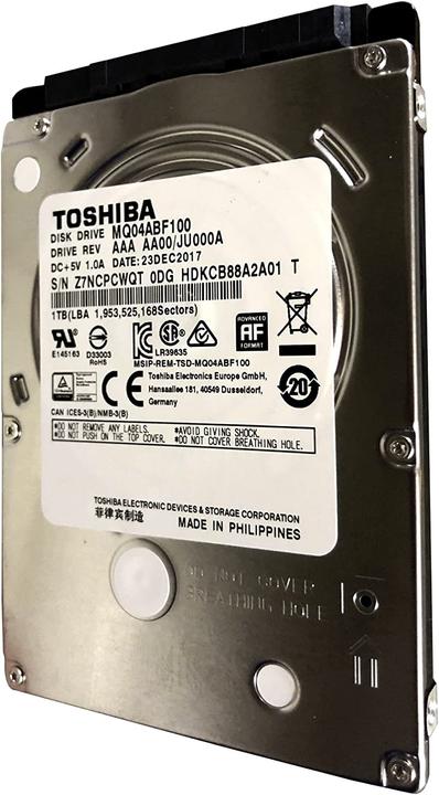 Produktbild Toshiba MQ04ABF100 (1 TB, 2.5")