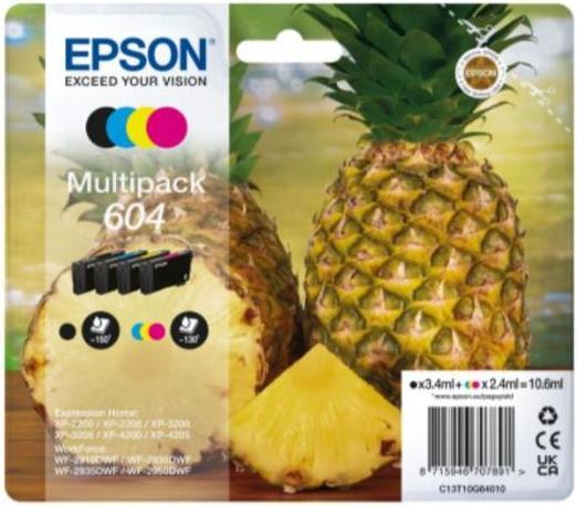 Image du produit Epson Encre/604 603 Starfish EasyMail CMYK (M, C, Y, CF)