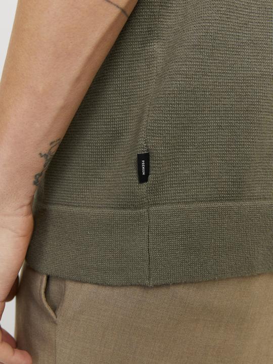 Actual product image Jack & Jones Jprblamilano Spring Knit Polo Ss Sn (L)