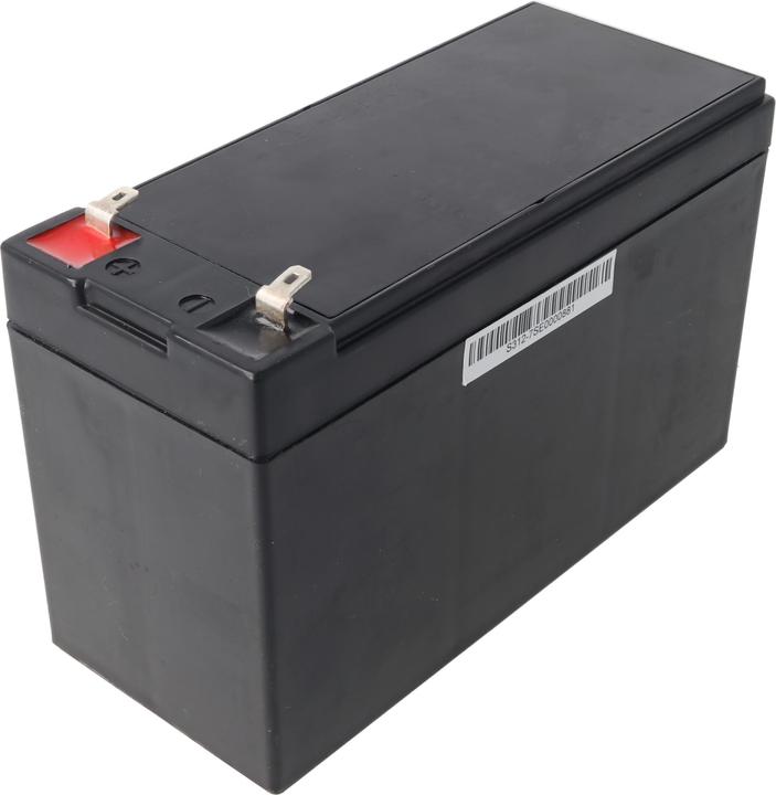 Actual product image Exide Powerfit S312/7 S Blei Akku, Anschluss 4,8, VDS Zulassung (12 V, 7.20 Ah)