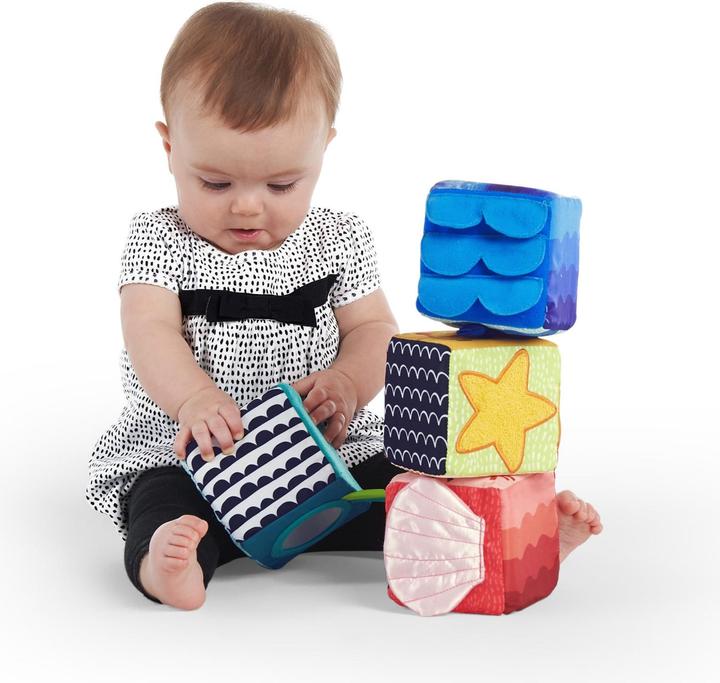 Image du produit Baby Einstein Explor & Discover cubes en tissu mou