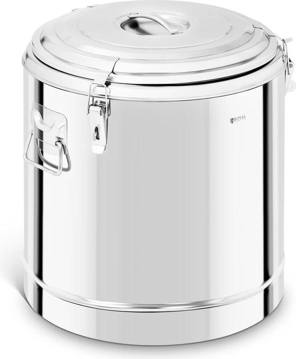 Produktbild Royal Catering Thermobehälter Edelstahl Thermobox Warmhaltebehälter Speisen Thermoport 50 L (50 l)